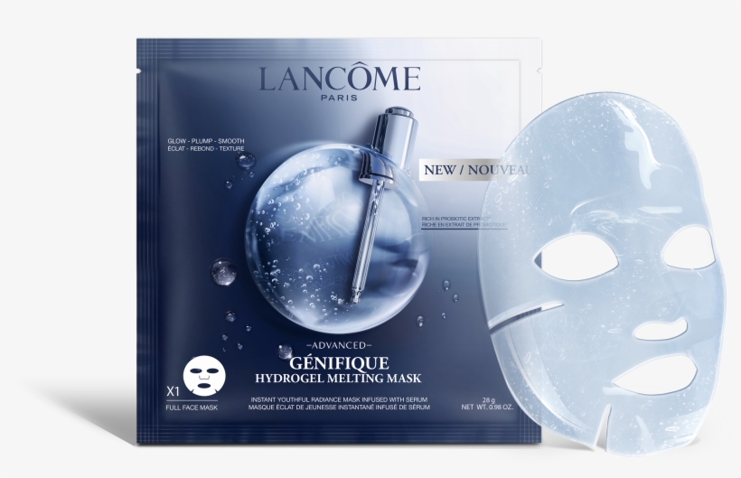 Lancome Genifique Hydrogel Mask, transparent png #3024278