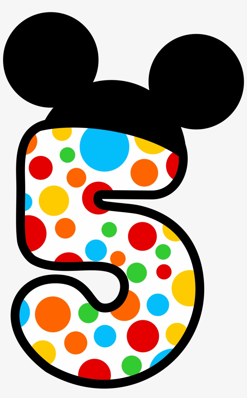 Minnie Mouse Face Group - Number Mickey Mouse Png, transparent png #3024680