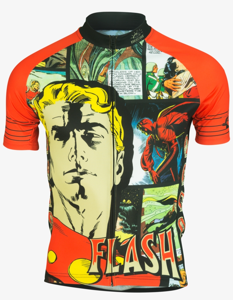 Flash Gordon Cycling Jersey - Cycling Jersey, transparent png #3024682