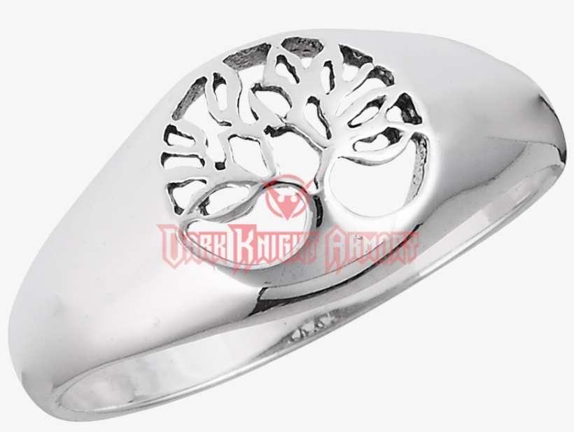 Sterling Silver Tree Cutout Ring - "sterling Silver Tree Cutout Ring", transparent png #3024772