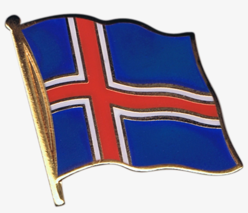 Iceland Flag Pin, Badge - Barbados Flag Pin Badge 2x2cm, transparent png #3025071