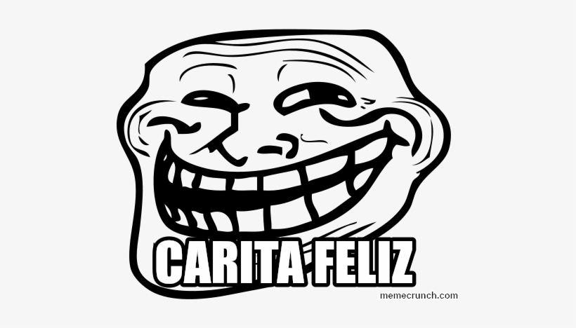 Troll Face, transparent png #3025093