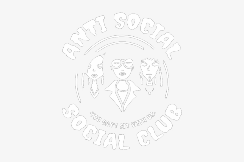 Anti Social Club, transparent png #3025147