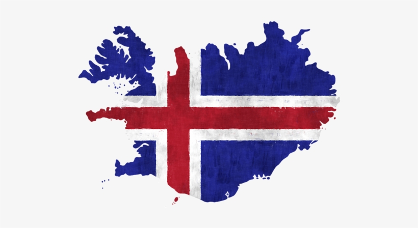 Click And Drag To Re-position The Image, If Desired - Country Iceland Flag, transparent png #3025288
