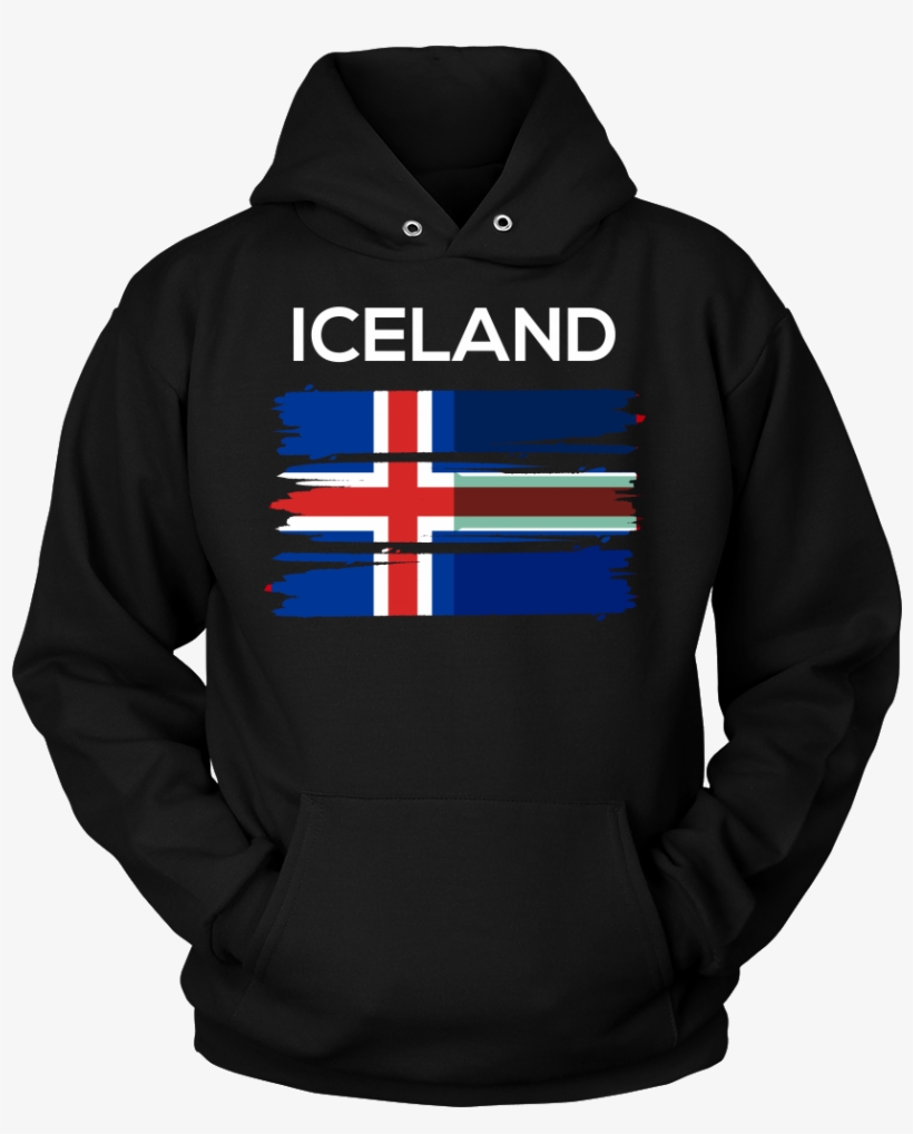 Iceland Pride Patriotic Vintage Flag Hoodie - Equestrian Horses Are Like Potato Chips Perfect Gift, transparent png #3025309