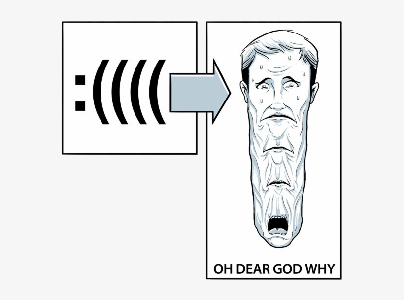 Emoticon La Carita De Muy Triste - Text Faces, transparent png #3025338