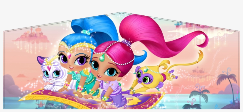 Home / Medium Jumping Castle Themes / Shimmer And Shine - Shine Genie Shimmer And Shine, transparent png #3025485