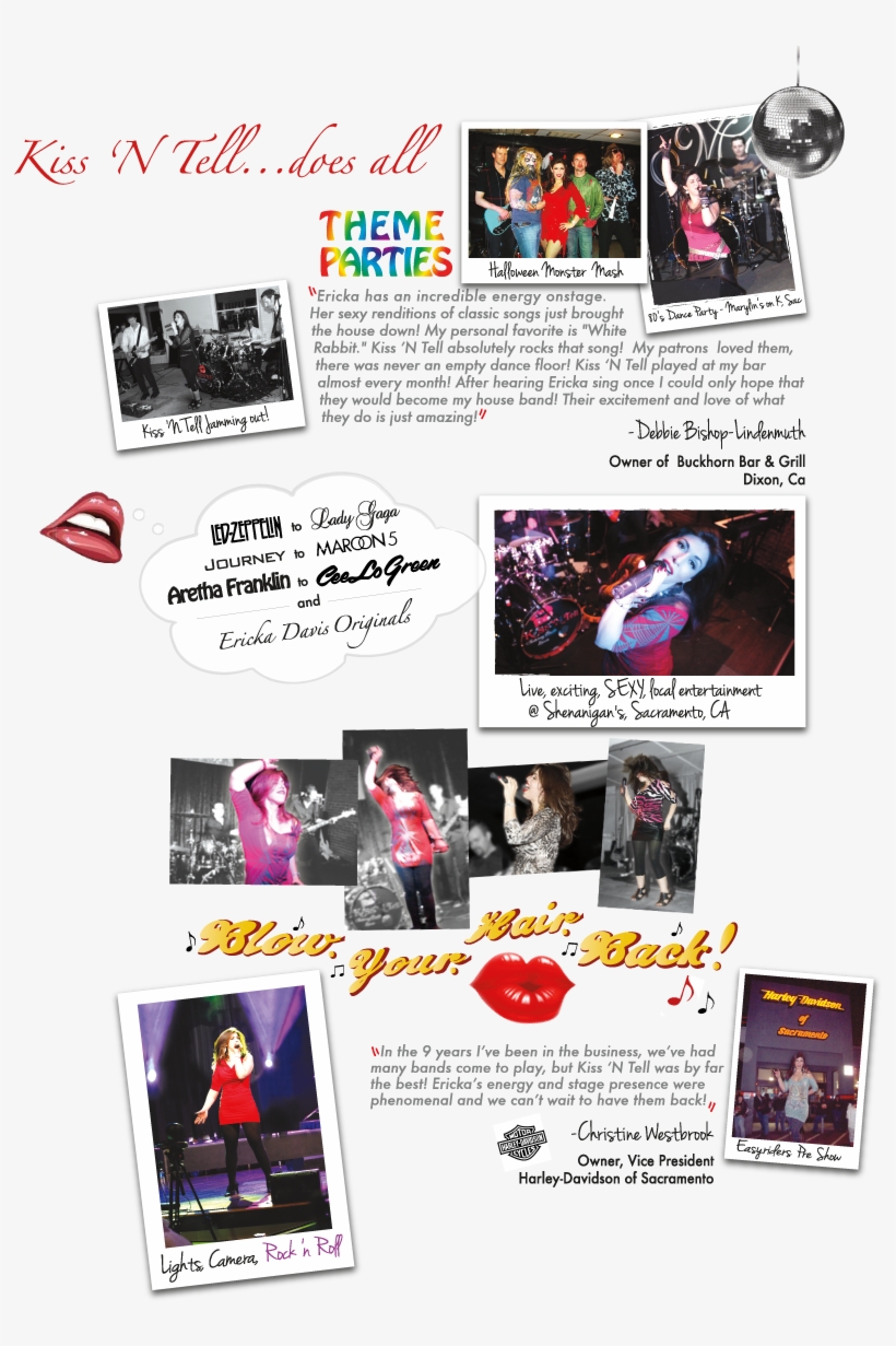 Kiss 'n Tell - Flyer, transparent png #3025585