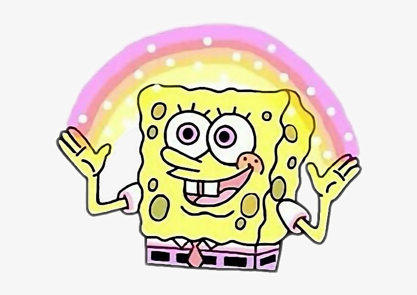 Imaginación Bobesponja Esponja Bob Emoji Emojis Emojist - Imaginacion Bob Esponja Png, transparent png #3025913