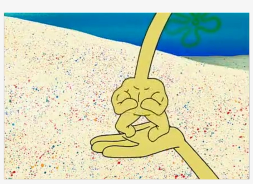 "todo Está En La Fuerza De Los Dedos Y Si Hay Algo - Spongebob The Strong, transparent png #3025953