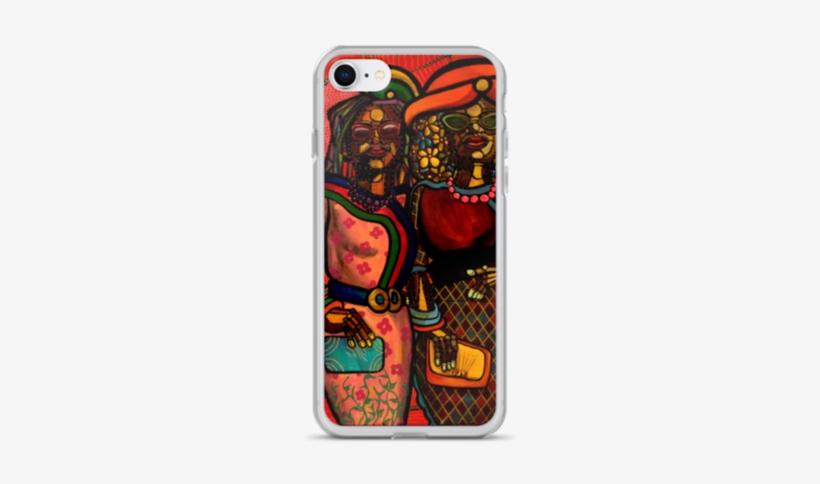 I Phone Case Featuring The Art Of Zsuayka Nzinga - Mobile Phone Case, transparent png #3026098