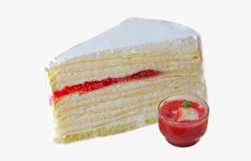 Strawberry Crepe - เค ร ป เค้ก Png, transparent png #3026201