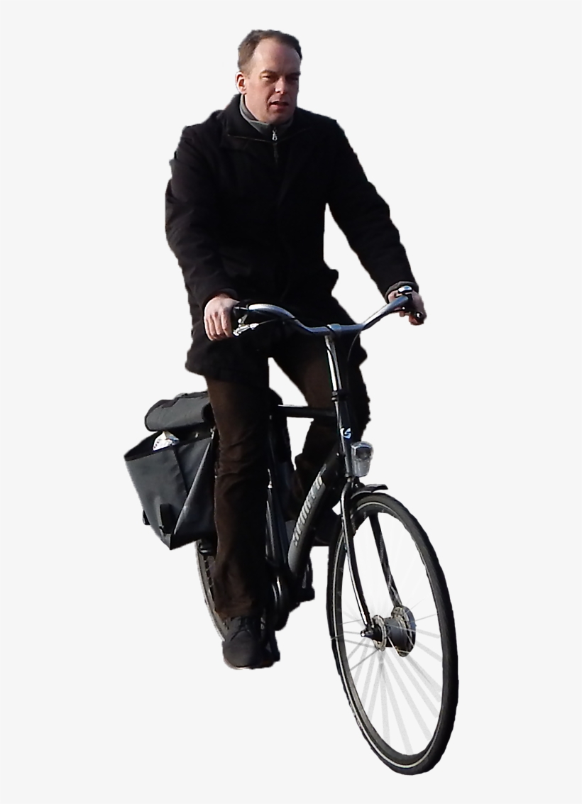 Man Biking Alpha - People Biking Png, transparent png #3026470