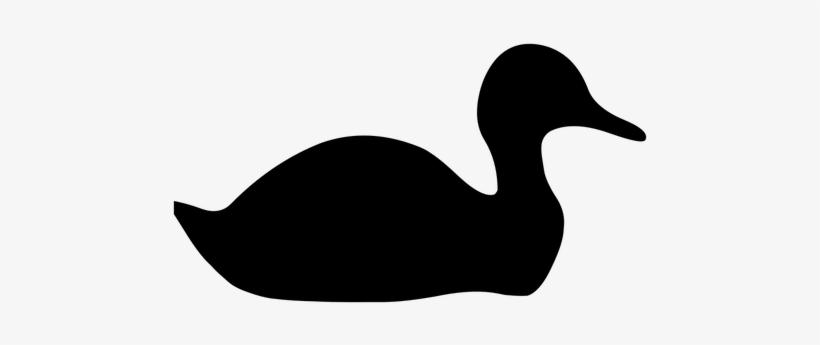 7375 Flying Duck Silhouette Clip Art Public Domain - Silhouette Duck, transparent png #3026573