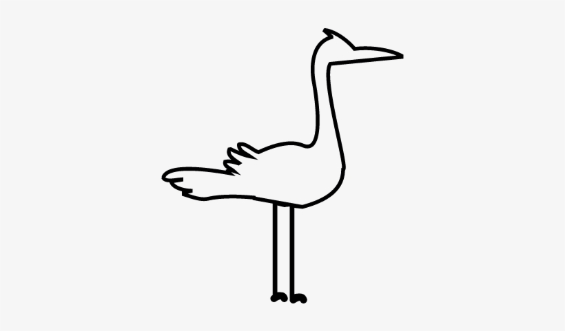Flamingo Silhouette Vector - Silhouette, transparent png #3026849