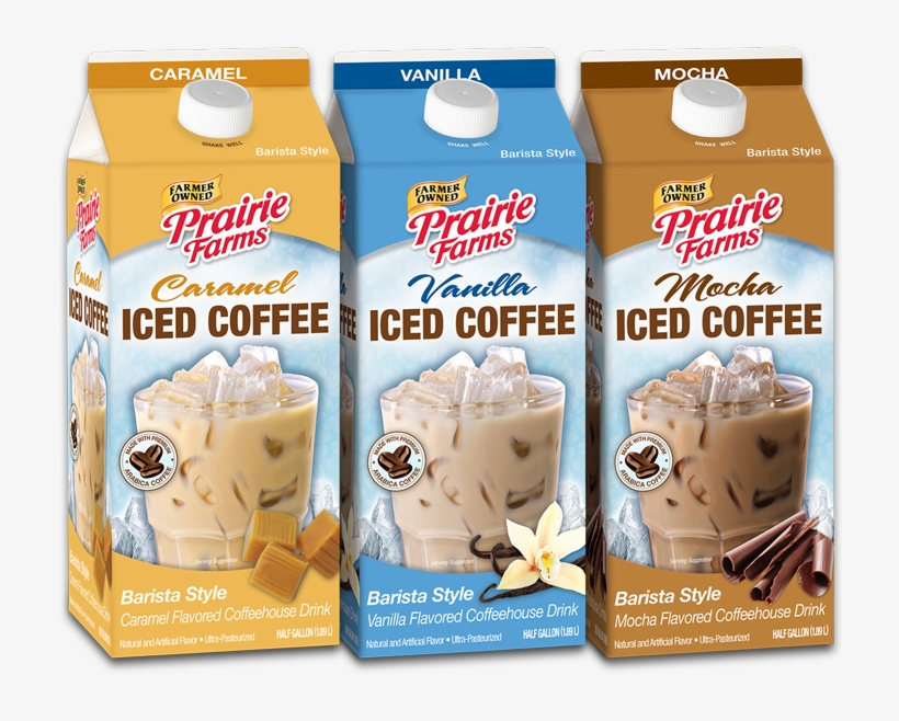 Iced Coffee - Prairie Farms Caramel Iced Coffee, transparent png #3026954