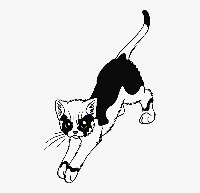 Black Ear - Warrior Cats Black Ear, transparent png #3026956