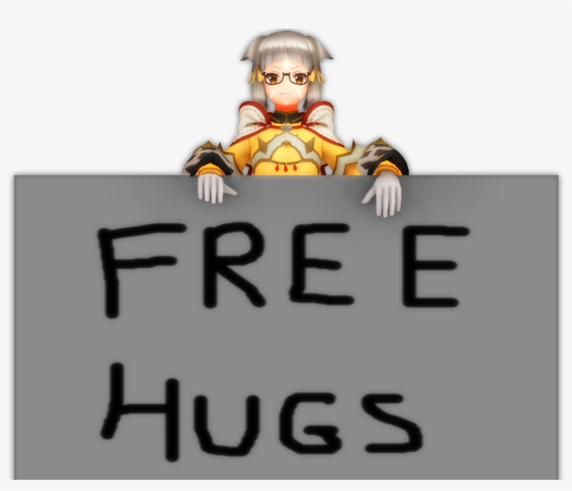 Welsh Cat Girl Giving Free Hugs - Free Hugs Campaign, transparent png #3027008