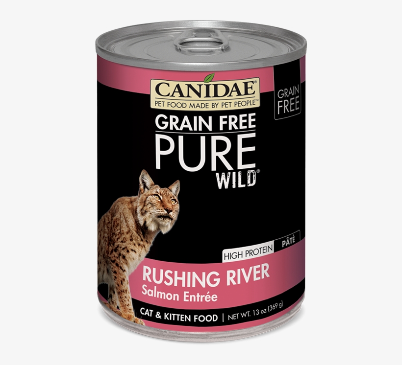 Canidae Grain Free Pure Wild Rushing River Salmon Pate - Canidae Pet Foods Pure Wild Gf Duck Chickn 18/3z, transparent png #3027072