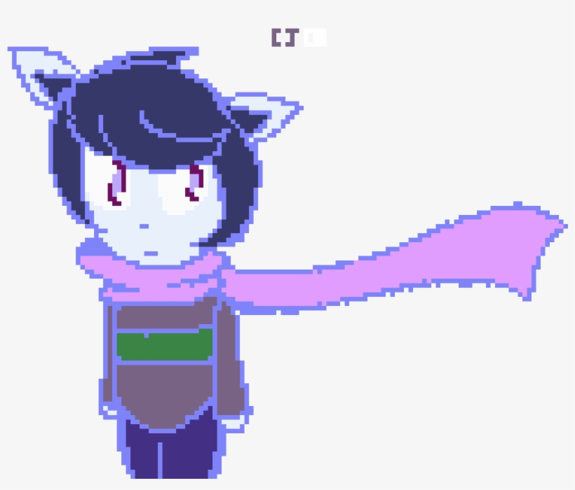 The Cat Girl With A Scarf - Cartoon, transparent png #3027127