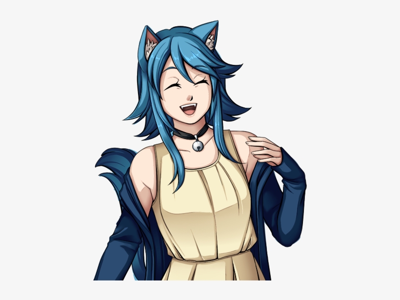 View A Wild Catgirl Appears In The Store - Trans Catgirl, transparent png #3027521