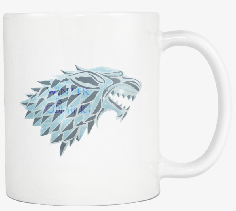 Winter Is Coming- Frozen Crystal Wolf Game Of Thrones - Lionfish, transparent png #3027689