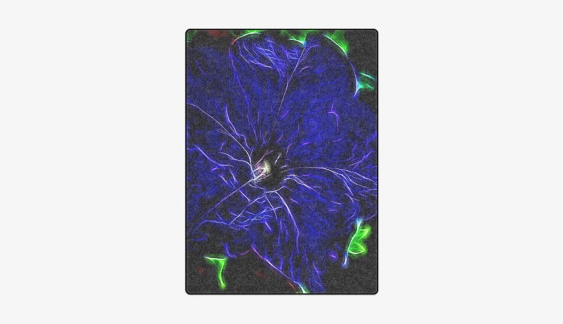 Blue Petunia Topaz Blanket - Interestprint Designed Laptop Shoulder Bag Blue Petunia, transparent png #3027851