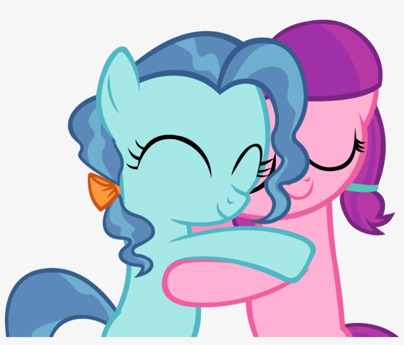 Ironm17, Eyes Closed, Hug, Lily Longsocks, Petunia - Mlp Lily Longsocks Base, transparent png #3027938