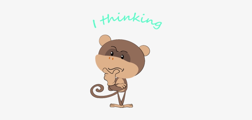 Monkey Emojis Sticker Messages Sticker-8 - Sticker, transparent png #3028044