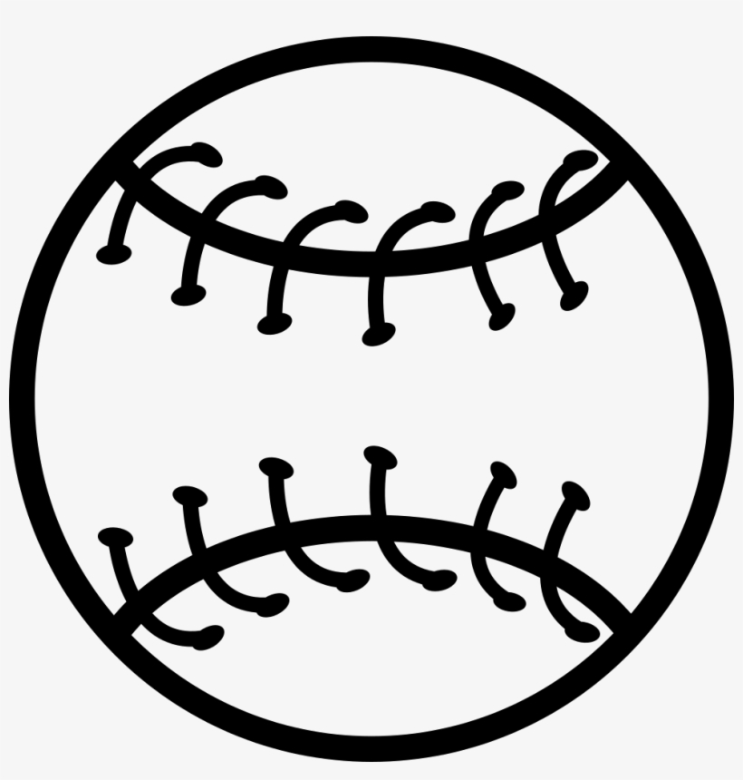 Baseball Ball Outline - Balon De Beisbol Dibujo, transparent png #3028256