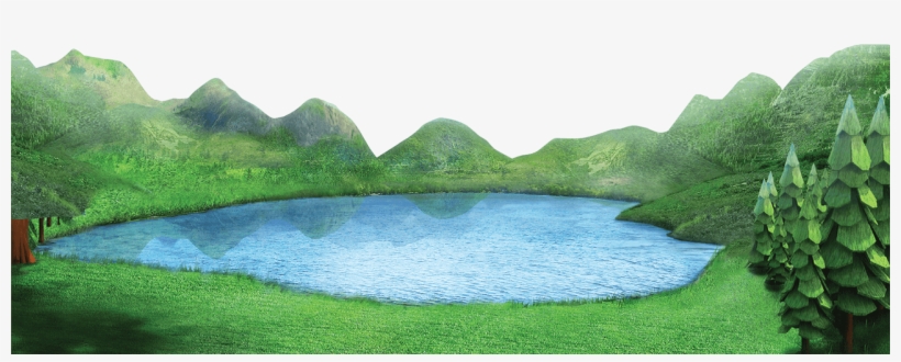 Mountains More Mountains Foreground - Roblox Lake, transparent png #3028594