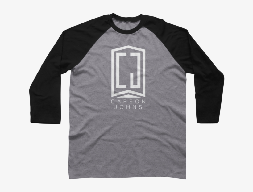 Outline Logo Baseball Tee - Raglan Sleeve, transparent png #3028766