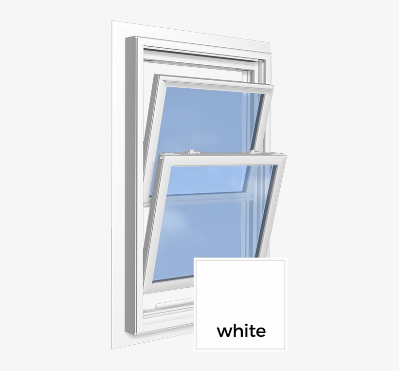 White Window Frame Color - Door, transparent png #3028893