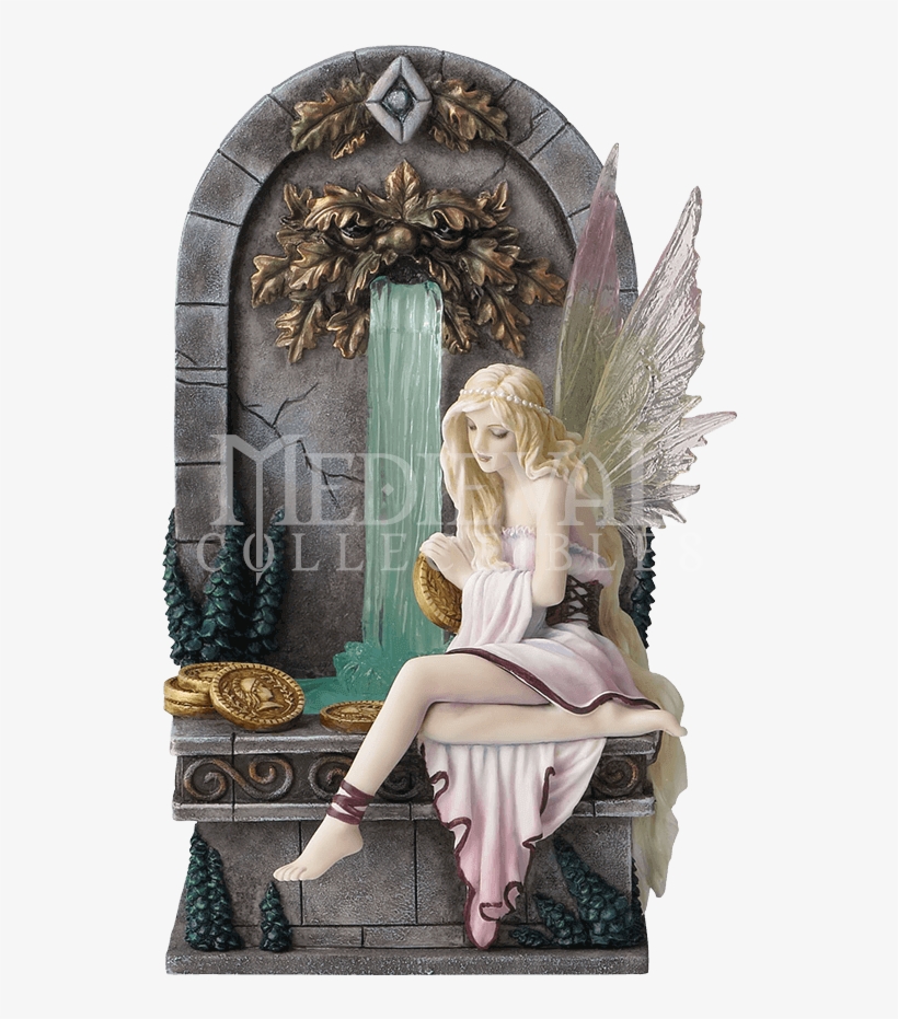 Fairy Wishing Well By Selina Fenech - Fairy Wishing Well Led Light Fountain Sculpture, transparent png #3029228
