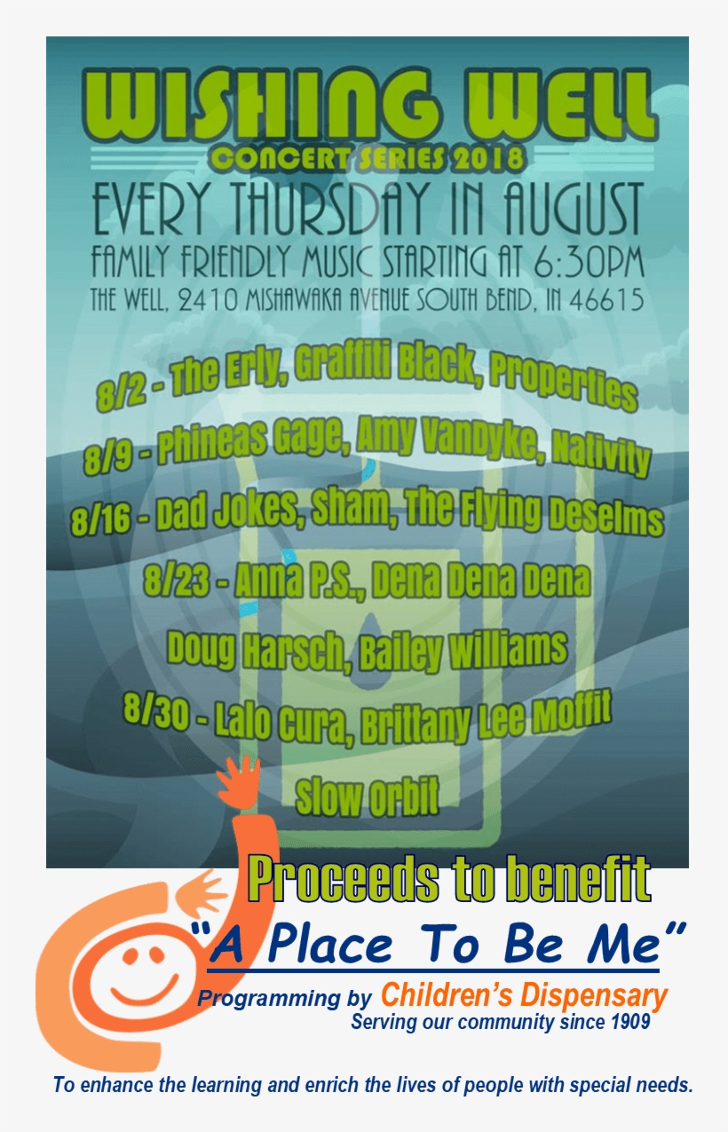 Wishing Well Concert Series Fundraiser For Cd @ The - Flyer, transparent png #3029255