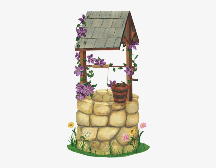 Ch - B *✿* - Wishing Well Clipart, transparent png #3029278