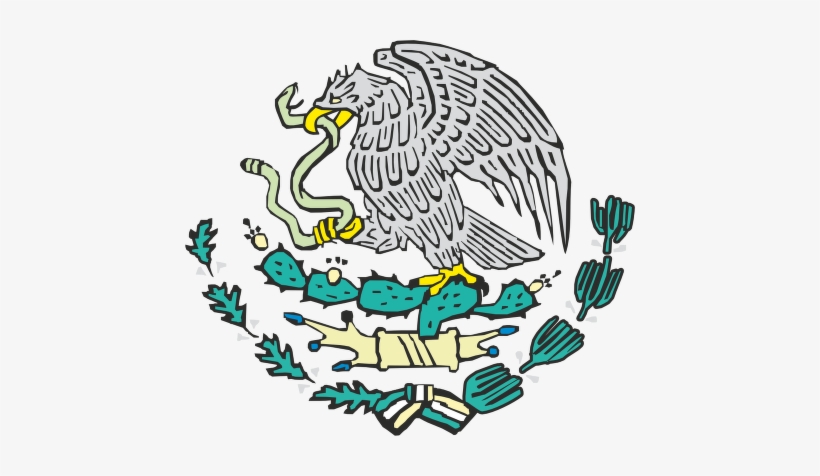 Escudo Bandera Mexicana - Flag Of Mexico, transparent png #3029513