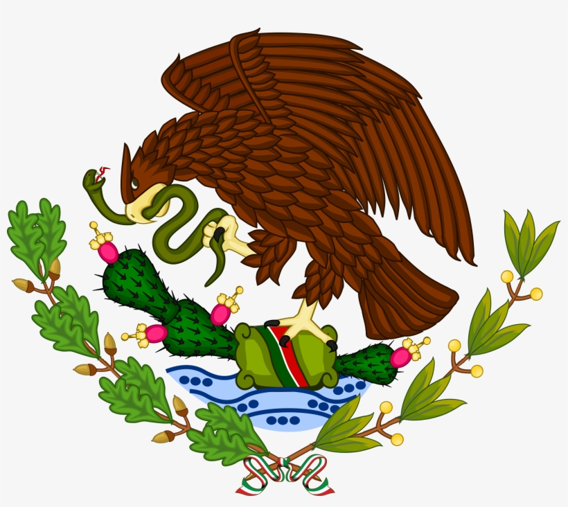 Escudo De La Tercera República Federal De Los Estados - Escudo De La Republica Mexicana, transparent png #3029584
