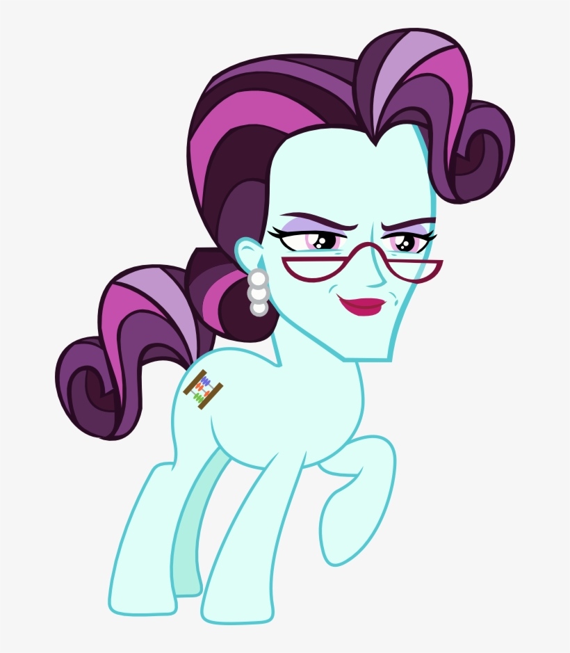 Limeylassen, Equestria Girls, Friendship Games, Glasses, - Mlp Eg Friendship Games Principal Cinch Cutie Mark, transparent png #3029608