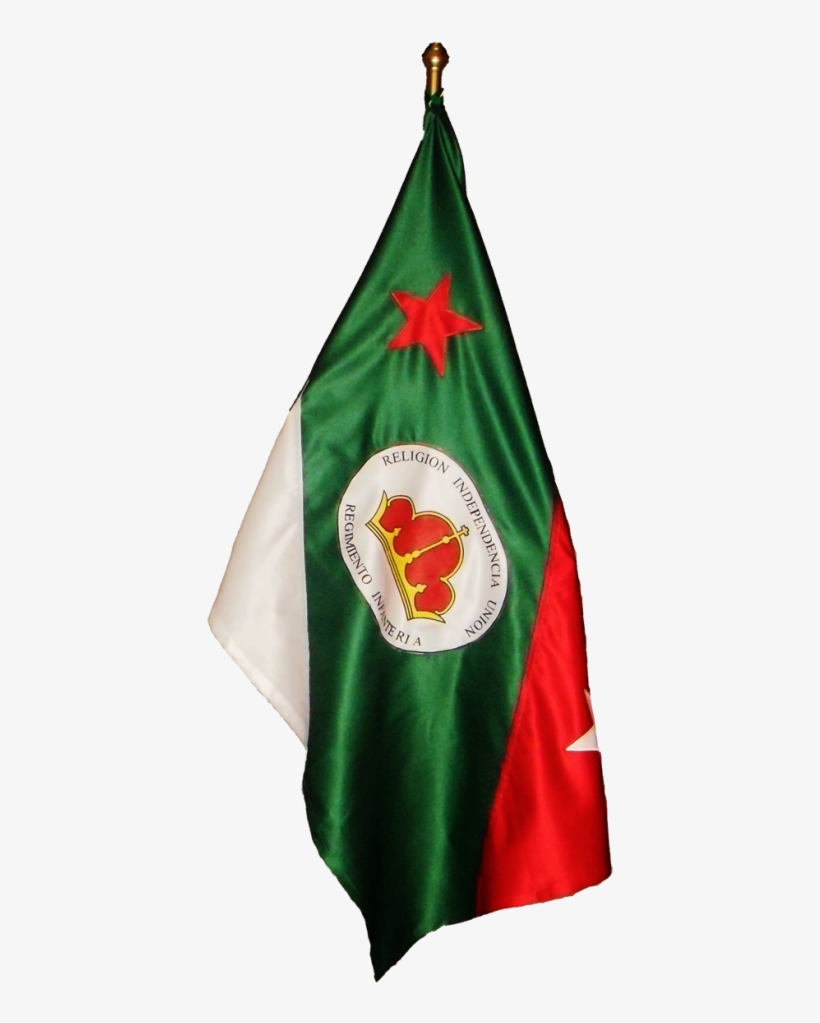 Estandarte Del Generalísimo José María Morelos Y Pavón - Flag, transparent png #3029699