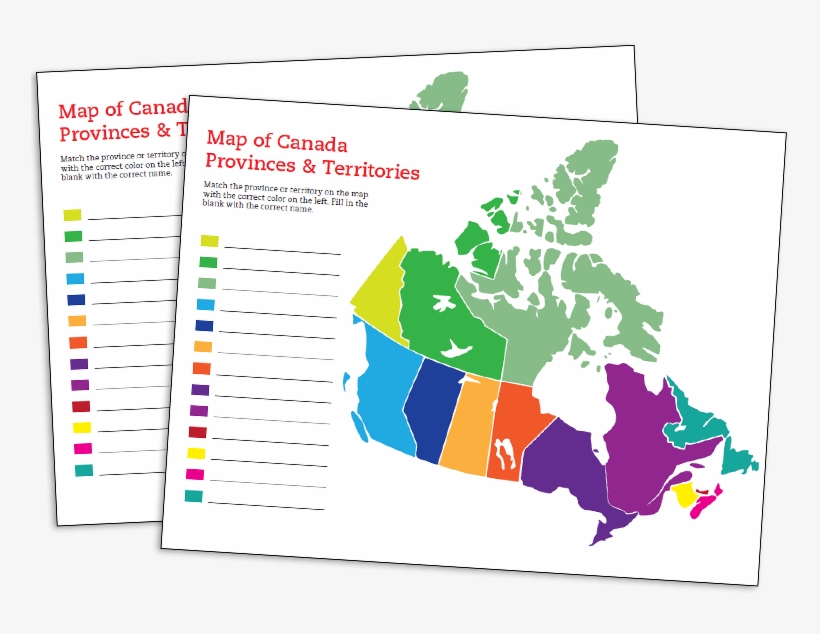 Canada Map Template - Sugar Maple In North Carolina, transparent png #3029852