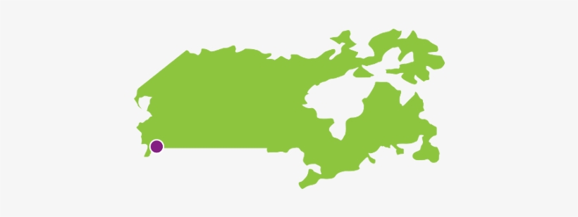 View Map Green Map Of Canada2 - World Map, transparent png #3030214