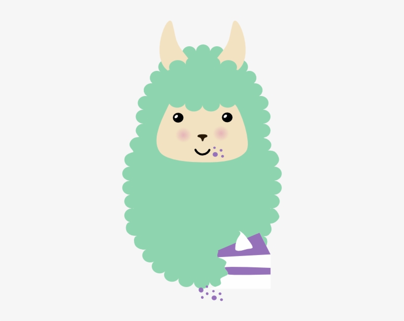 Hungry Llama - Emoji Llama, transparent png #3030240