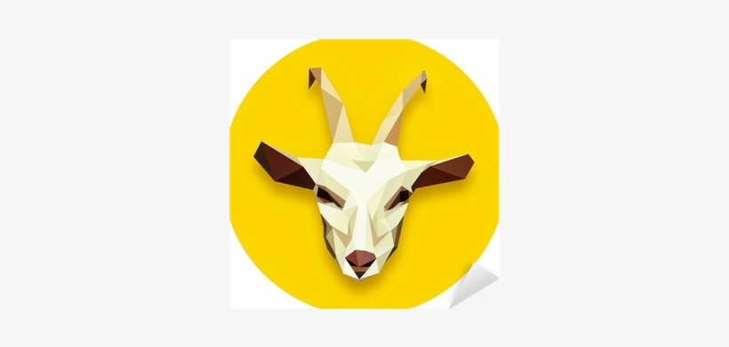 Goat Head Png Download - Polygon, transparent png #3030300