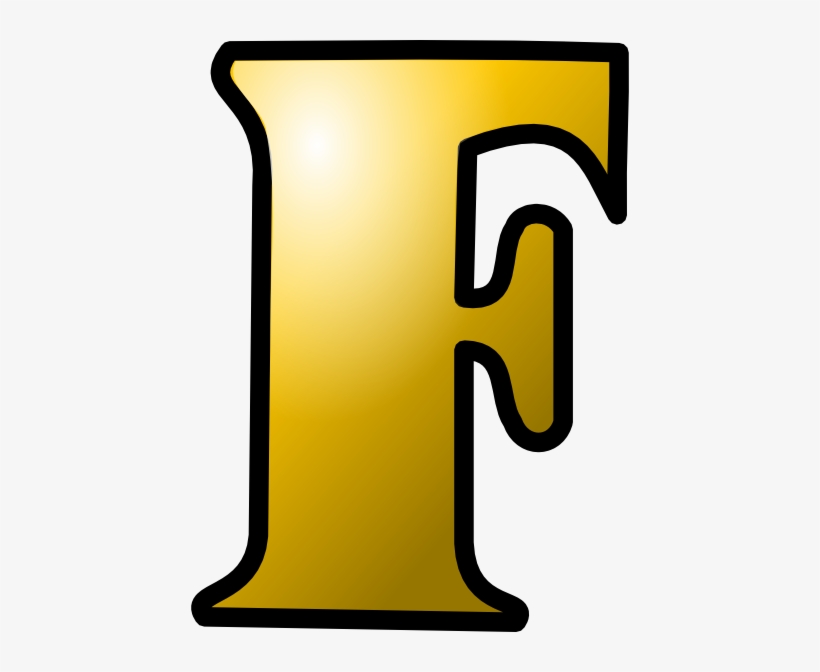 How To Set Use Letter F Icon Clipart - Clipart Letter F, transparent png #3030900