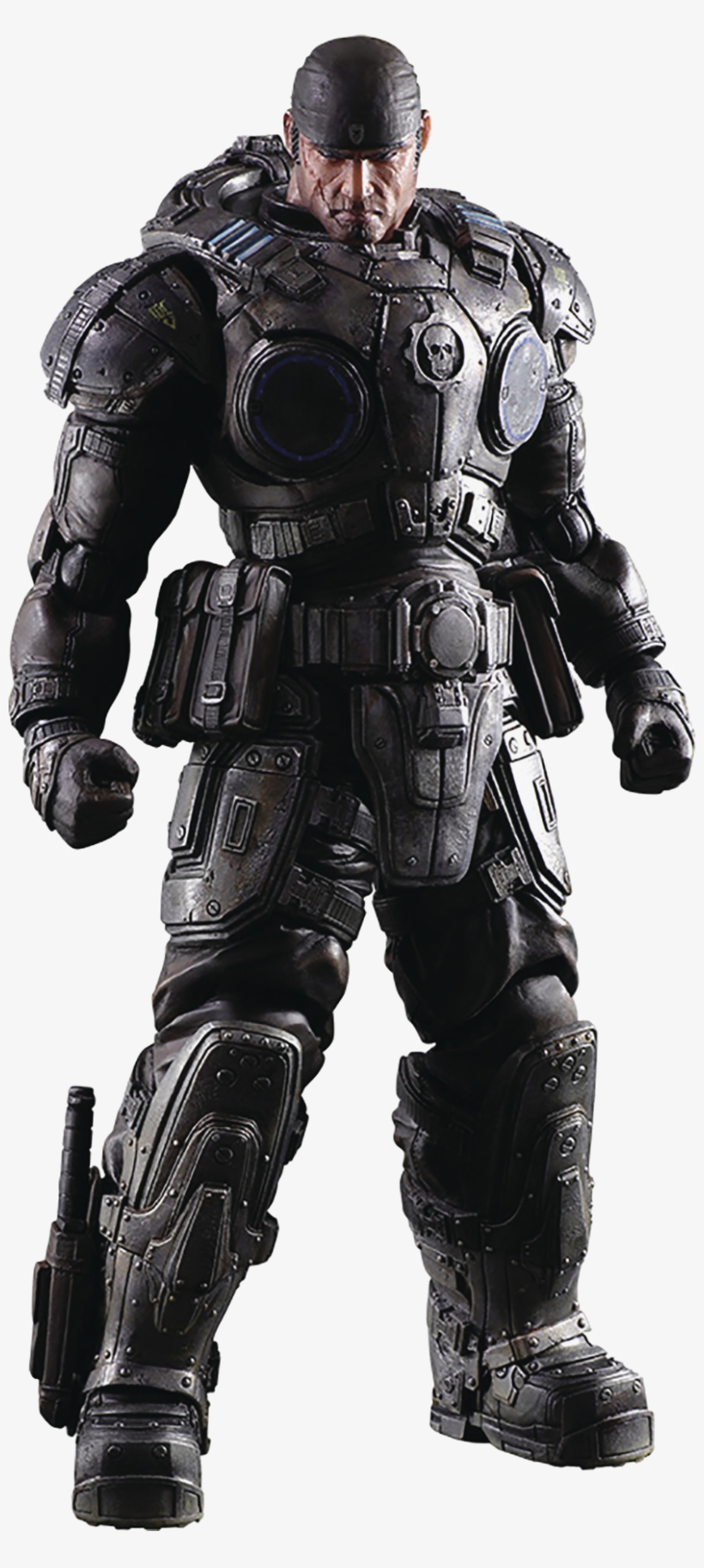 Marcus Fenix Png Pic - Gears Of War Play Arts Kai, transparent png #3031150