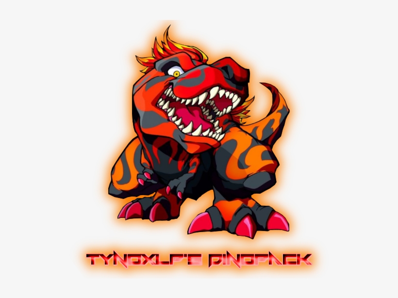 Hey Guys Here Is The Dinopack I And Redp0is0n Are Working - Joe Fossil Fighters Champions, transparent png #3031348