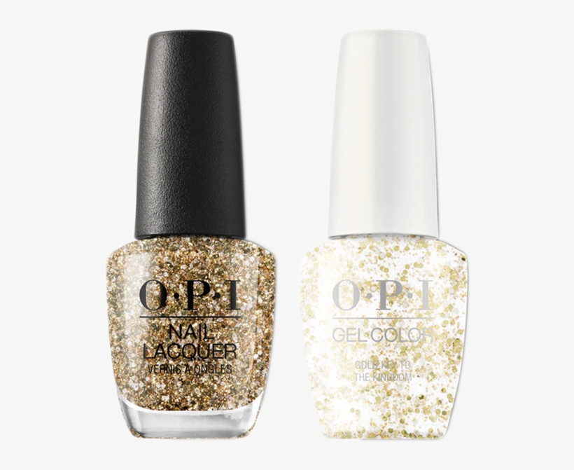 Opi Gelcolor And Nail Lacquer 3, Nutcracker Collection, - Opi Gold Key To The Kingdom, transparent png #3031524