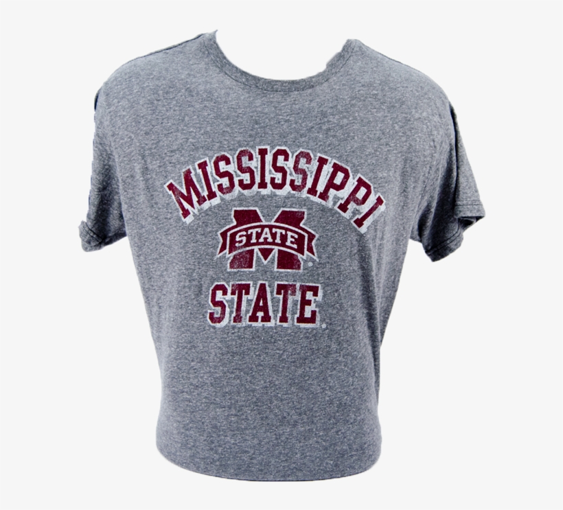 Retro Mississippi State Banner M Distressed Lettering - Mississippi State University, transparent png #3031748