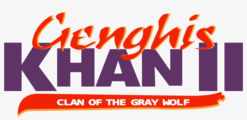 Genghis Khan Ii - Genghis Khan Ii: Clan Of The Gray Wolf, transparent png #3032374